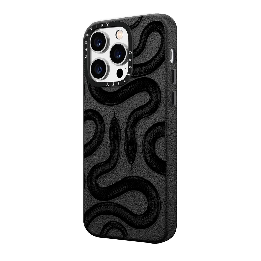 Amazon.co.jp: CASETiFY (ケースティファイ) Leather iPhone 15 Pro