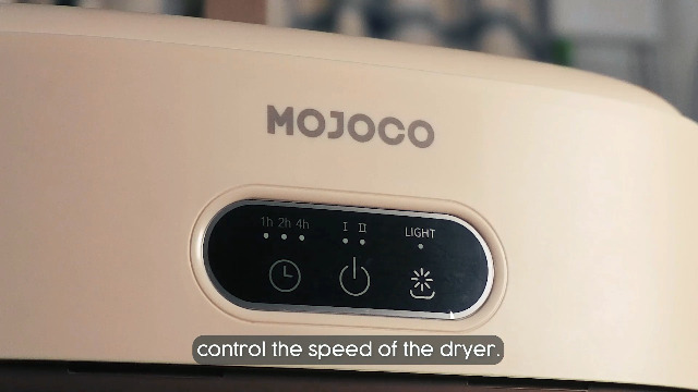 MOJOCO Portable Clothes Dryer - Mini/Compact Dryer for Apartment, RV, Travel - Small Quiet Fast-Drying Machine with Adjustable Timer & Hassle-Free Setup - Image 8