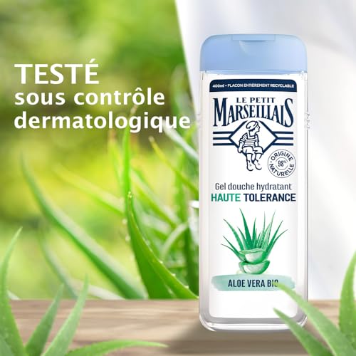 Le petit marseillais gel douche hydratant aloe vera bio 400ml - vue 8