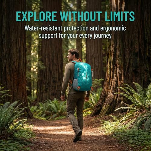 Mochila Ultraligera Plegable Impermeable para Senderismo miniatura 5