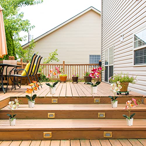 BELUAPI Orchidea artificiale fiori in vaso