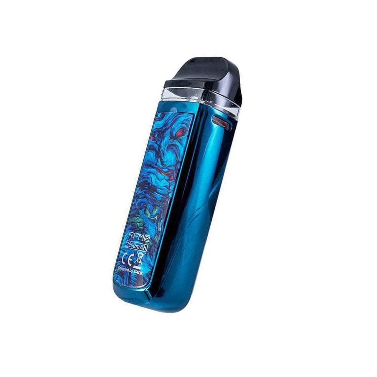 SMOKRPM 2 Vaping Kit, Sleek Design, Advanced Features, Exceptional Performance, 2mL Capacity, Powerful, Versatile, E Cigarettes, E Cig, Starter Kit, No Nicotine (Prism Blue)