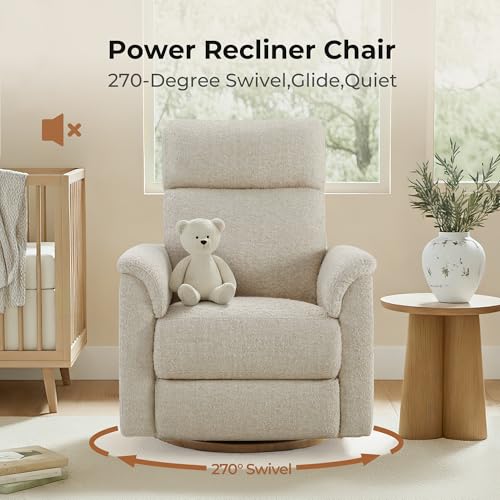 Sillón Power reclinable tela boucle Arena miniatura 5