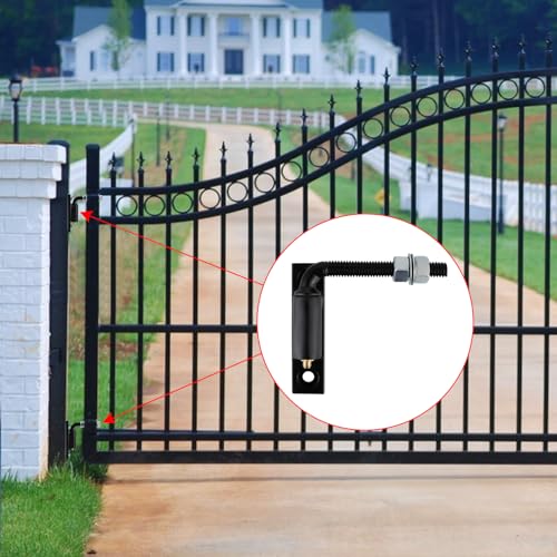 Skelang SKLUS240428-2 1/2 Inch J-Bolt Hinge, Heavy Duty Gate Hinge thumb #5
