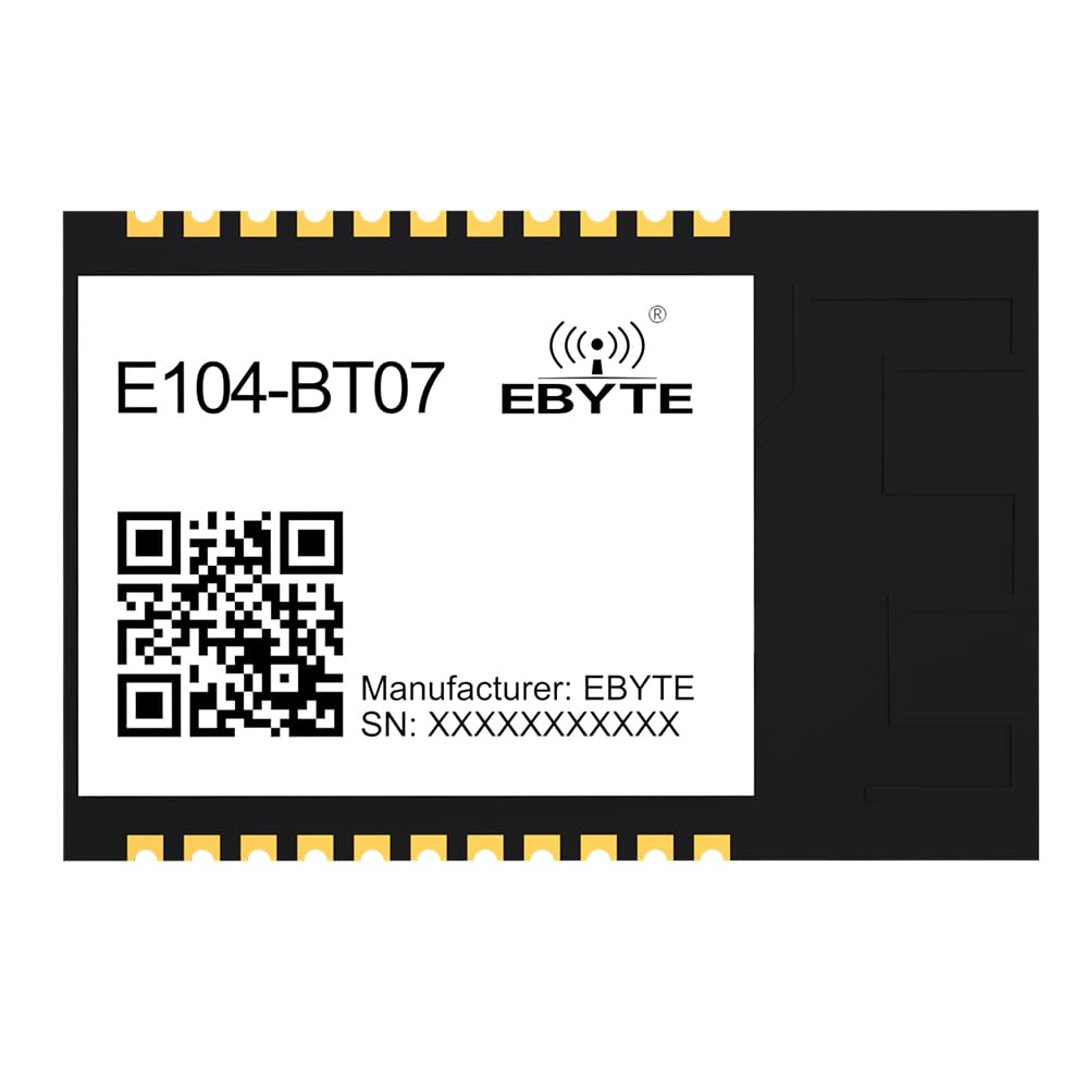 4P BLE5.1 2.4G Bluetooth to Serial Port Module E104-BT07 8dbm PCB Antenna Master Slave Low Power Beacon/iBeacon Broadcast Switching Mac Address