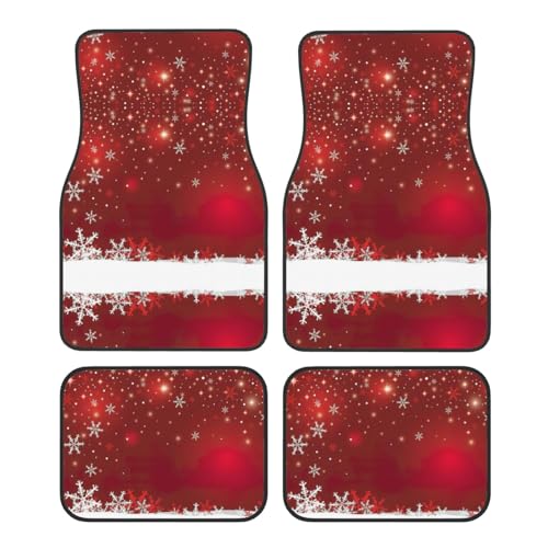 Tapis de voiture avec imprimé de Noël : le cadeau idéal pour les passionnés d'auto