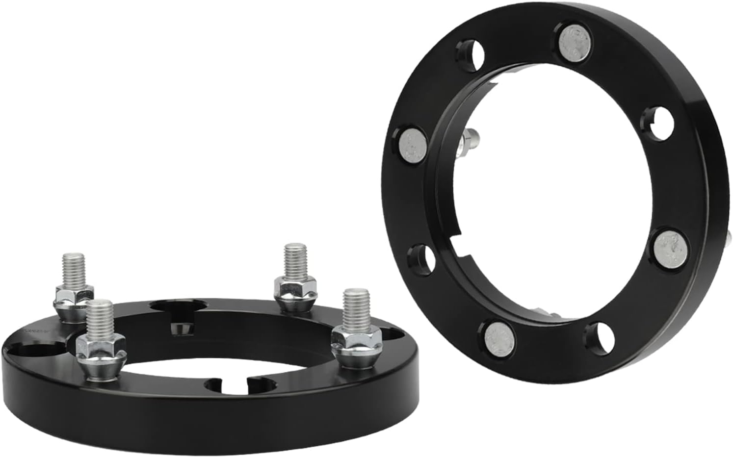 Haruma for Polaris Ranger/RZR XP 1000/RZR 1" ATV Wheel Spacers 4x156mm Real Forge T6 Aluminum Wheel Adapters with M12x1.5 Studs 131mm Hub Bore Car Accessories Pack of 2