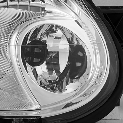 AKKON - For Dodge Neon OE Replacement Chrome Bezel Headlights Driver/Passenger Head Lamps Pair New