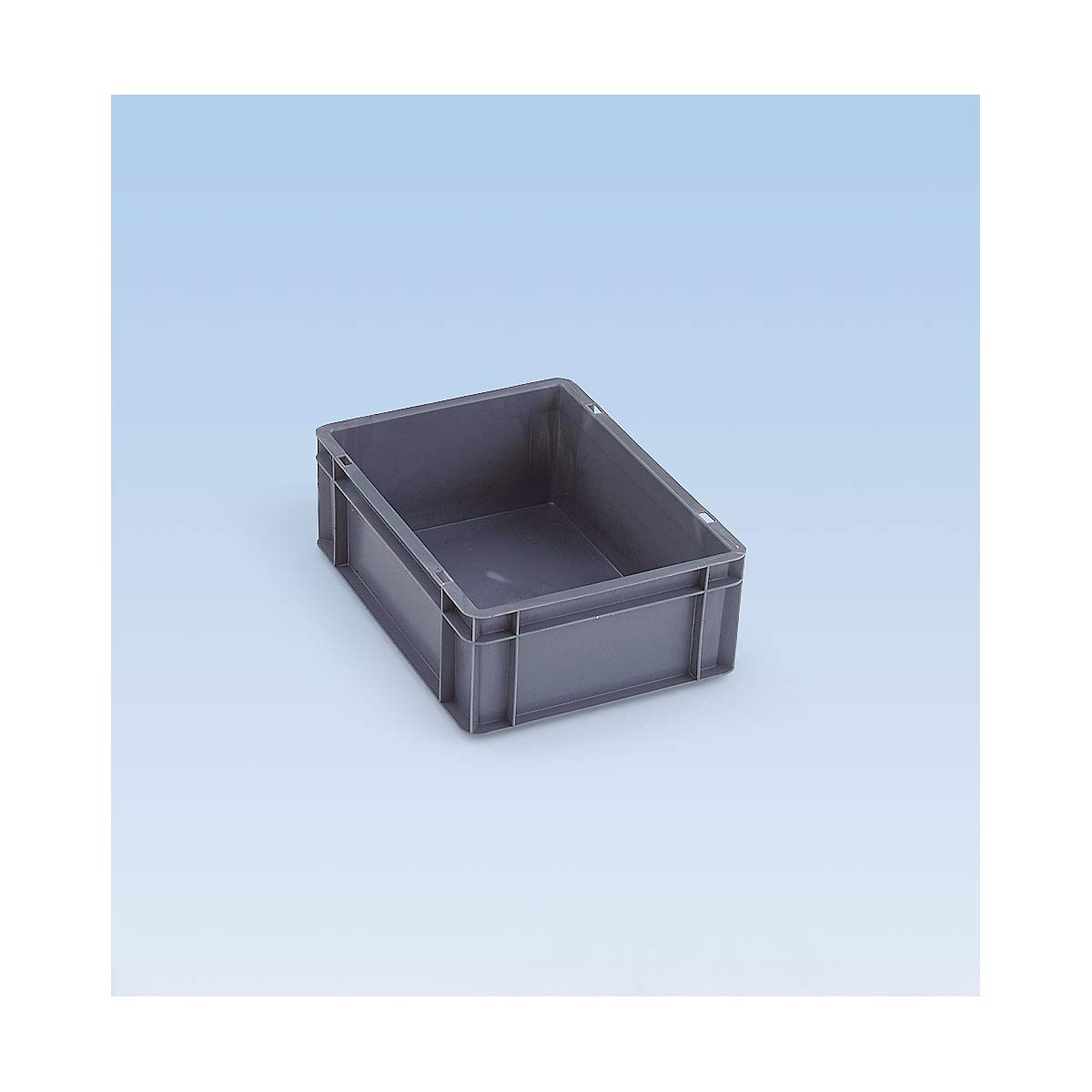 Euro-box - Contenitore impilabile, 400 x 300 x 50 mm (L x P x A), pareti e fondo chiusi, in PPN