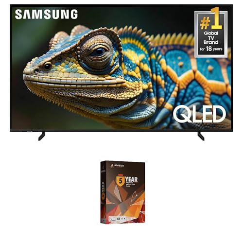 Samsung QN50Q60DAFXZA 50 Inch Q60D QLED 4K Smart TV with Quantum HDR and 5 Year Amber Protection Plan (2024)