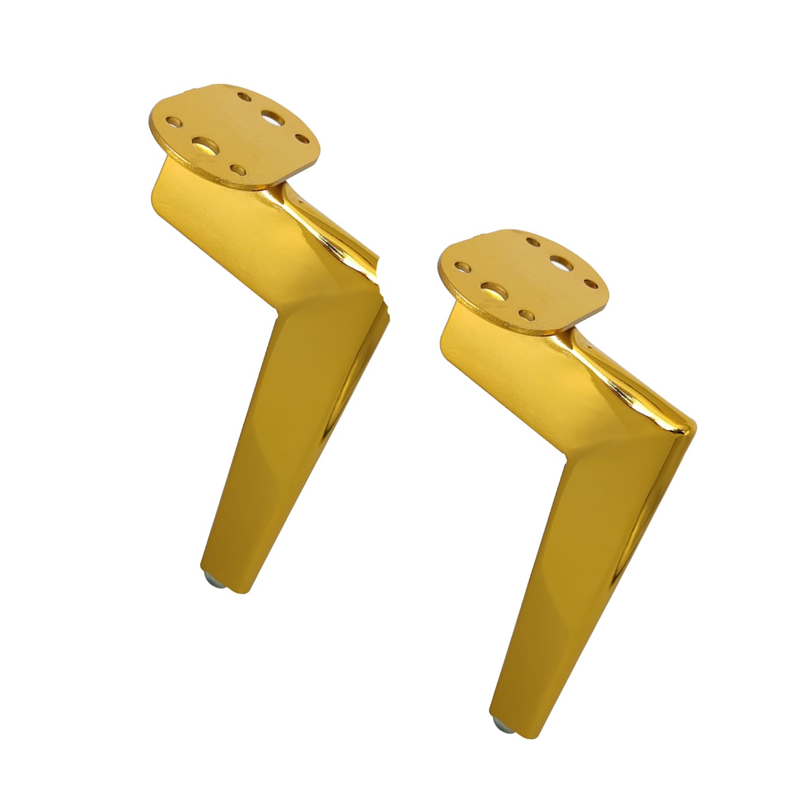 hogtnd "7" Shaped Sofa Legs, Metal Cabinet Feet for Heavy Furniture, Sturdy Support with Threaded Mounting Holes, Metal Cabinet Legs