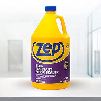 Zep Stain Resistant Floor Sealer - 1 Gallon - ZUFSLR128 - Durable, Long Lasting Seal