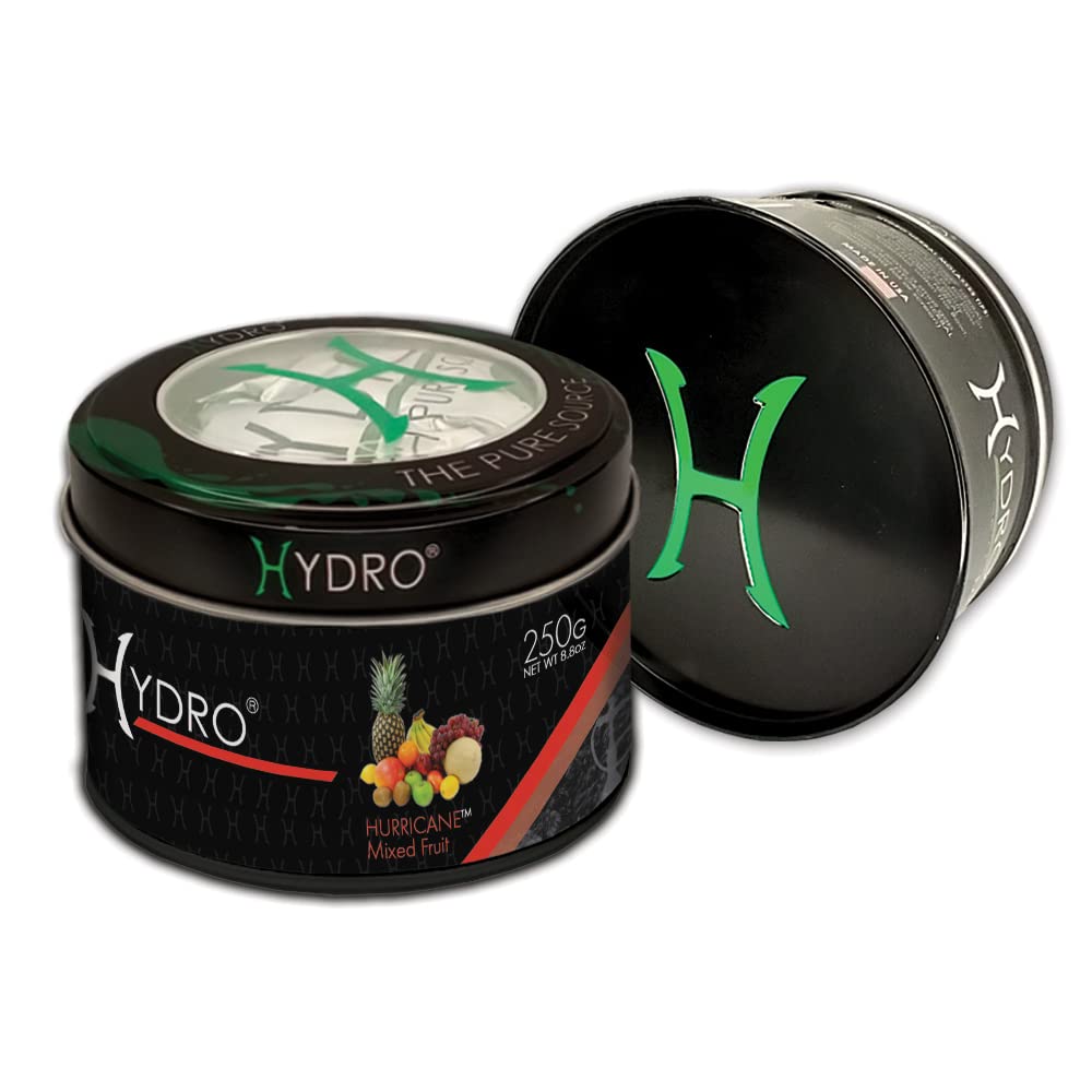 Hydro Hookah Flavor Shisha, 250g Can, Tobacco Free, Nicotine Free