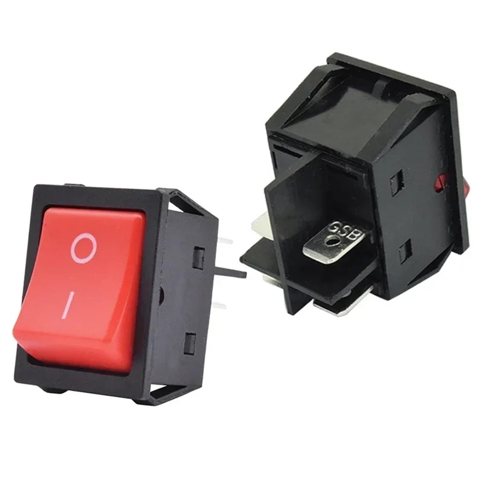 Interruptor basculante KCD4-201 detiene sobrecalentamientos con su capacidad de 30A 6