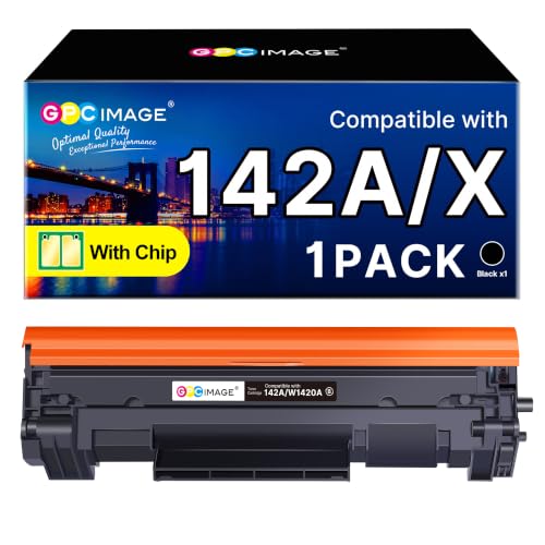 Toner 142X W1420X haute capacité pour le télétravail sur HP LaserJet M139w M140