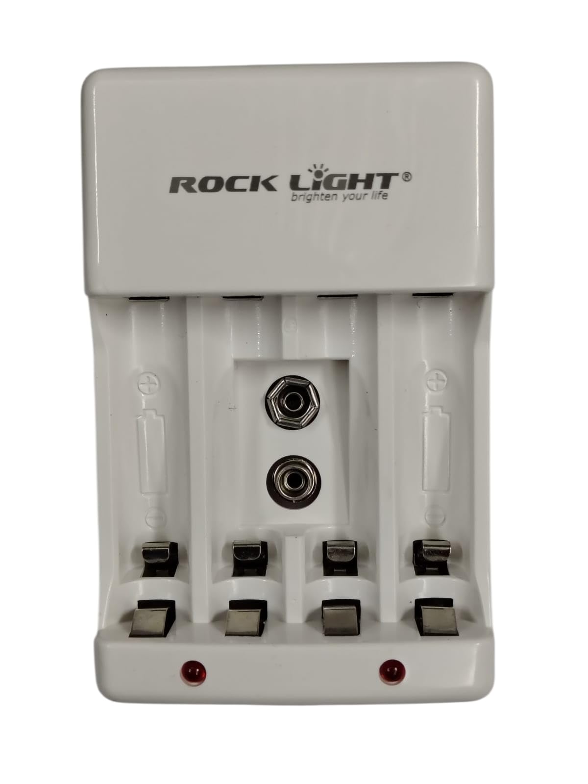 Rock Light Battery Charger for AA, AAA, and 9V Ni-CD/Ni-MH Rechargeable Batteries with Automatic Charging, LED Indicator, and Safety Protection-picture-45