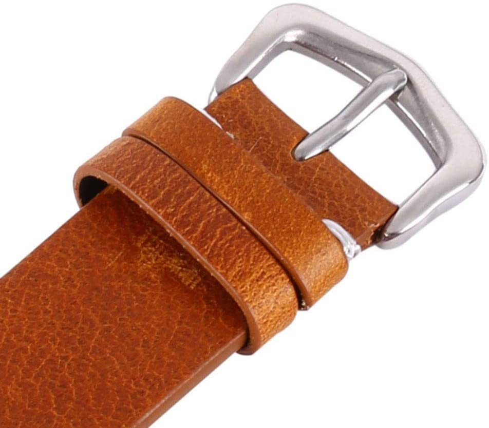 Bracelets de montre en cuir marron noir pour sublimer votre montre