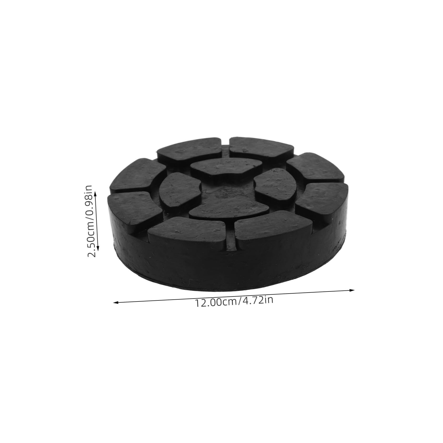 Wagenheberadapter Gummi für Hebebühne und Auto Schwarz