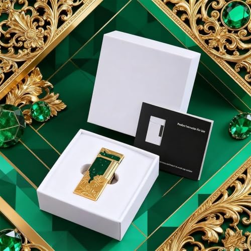 Encendedor portátil clásico de latón artesanal miniatura 7