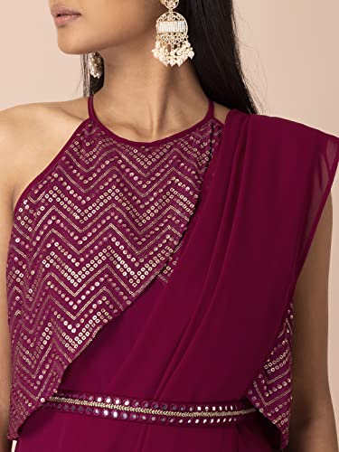 Image of Indya Women's Polyester Saree