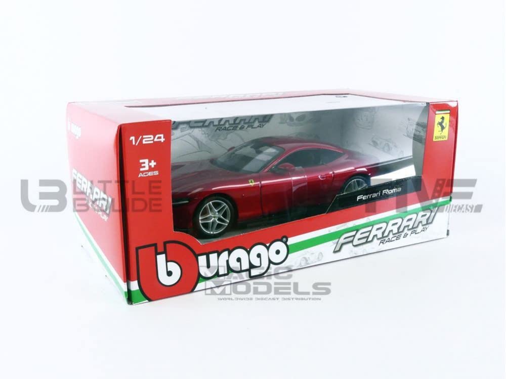 Amazon | BBURAGO 1/24 - F-ERRARI Roma - 2019。 | ミニカー・ダイ