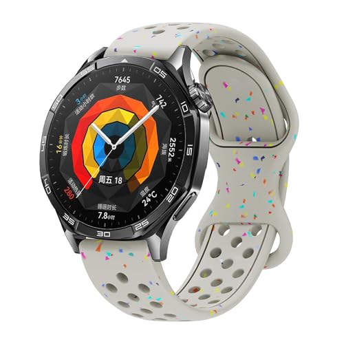 BYISYUE Deporte Correa para Polar Vantage M/Vantage M2/Vantage V3/Vantage V2 Shift, 22mm Respirable Silicona Brazalete Pulsera de Repuesto para Polar Grit X/Grit X Pro/Grit X Pro Titan