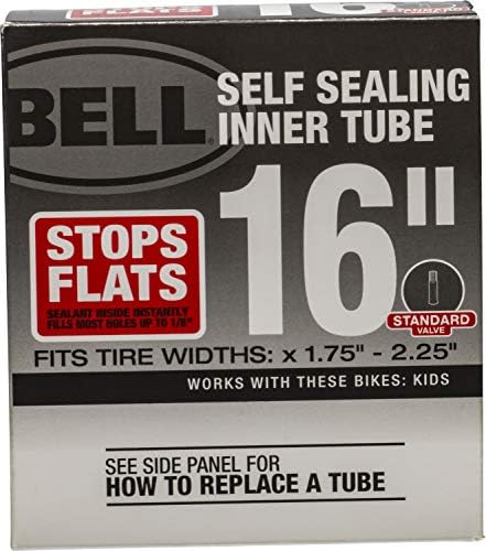 bell sports inc 1002627 16 -Inch, Self Sealing Bike Inner Tube