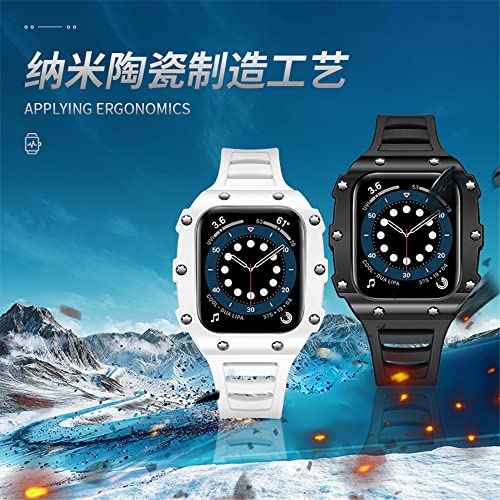 Kit boîtier de modification pour Apple Watch robuste bracelet métallique antichoc iWatch