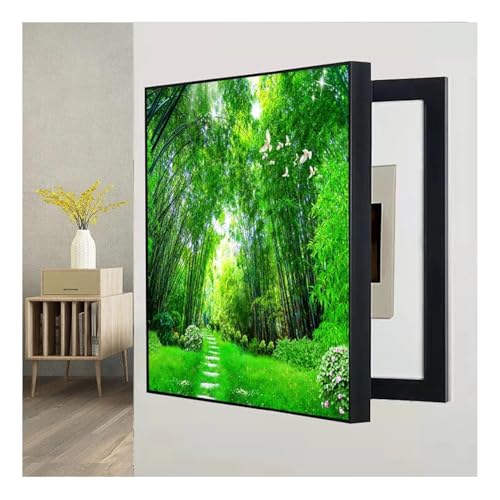 Peinture pour boîte de compteur électrique et décoration murale salon