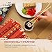 52USA Disposable Bamboo Chopsticks (1000 Sets), Wooden Japanese Chopstick Bulk, 9'' Long Chopsticks Disposable, Individually Wrapped Chinese Chopstick