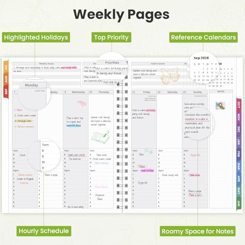 Oucaru 2026 - 2027 Academic Planner - 5.84 w/ Code + 50% Off Code IEQAO86D - image 3