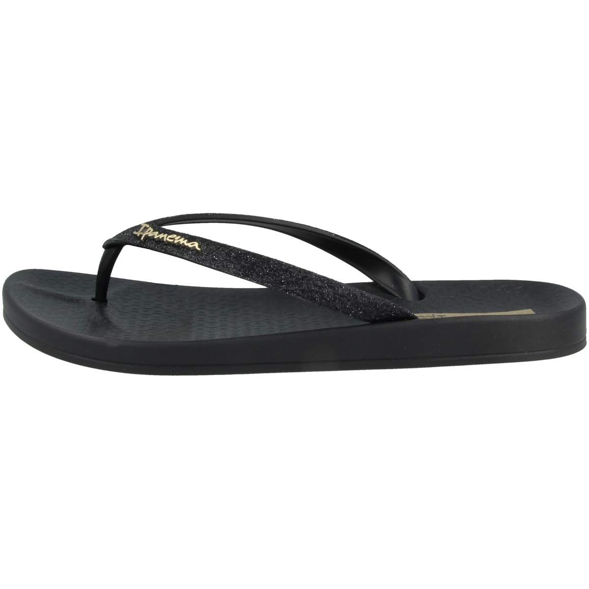 Ipanema Anat Lolita Fem, Chanclas Mujer, Black/​Black, 39 EU