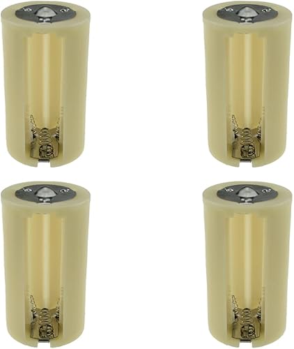 HAHIYO 3xAA soporte de batería cilíndrico negro adaptador tubo caso no corroe sólido buen contacto oso batería fuga carga suave para linterna