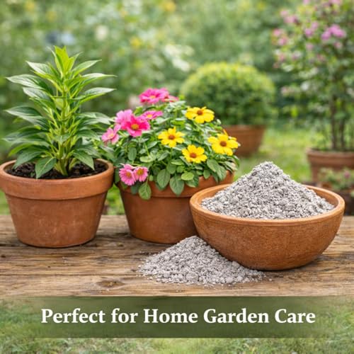 Image of RAMSAGAR Cow Dung Ash Powder for Plants | Natural Gobar Ash for Gardening & Home Garden | 900g