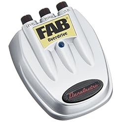 Danelectro Fab Overdrive Pédale d’overdrive (Import Royaume Uni) - Les Beatles, Paul McCartney, John Lennon, RIngo Starr, George Harrison