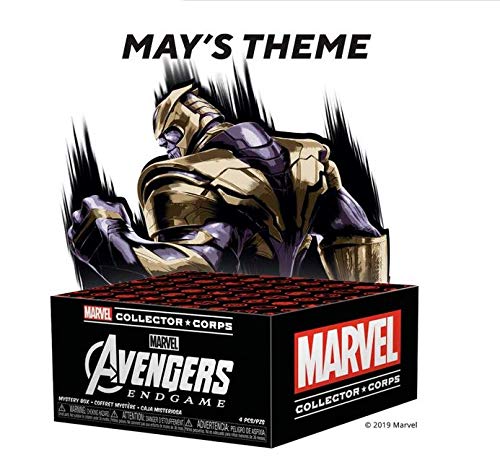 Funko Marvel Collector Corps Subscription Box, Avengers Endgame Theme, May 2019, Medium Shirt