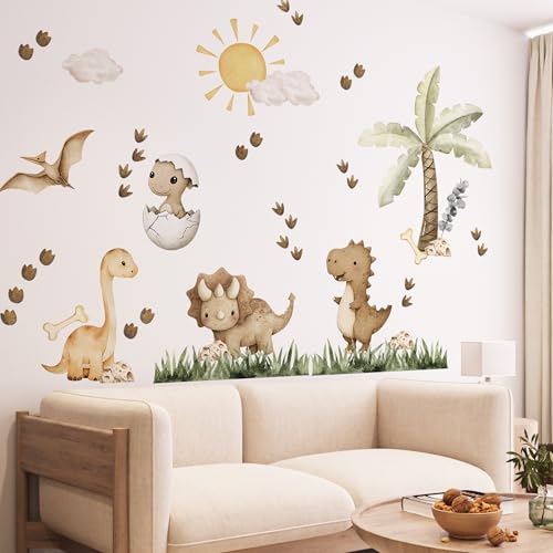 Vinilos decorativos dinosaurios grandes para pared miniatura 5