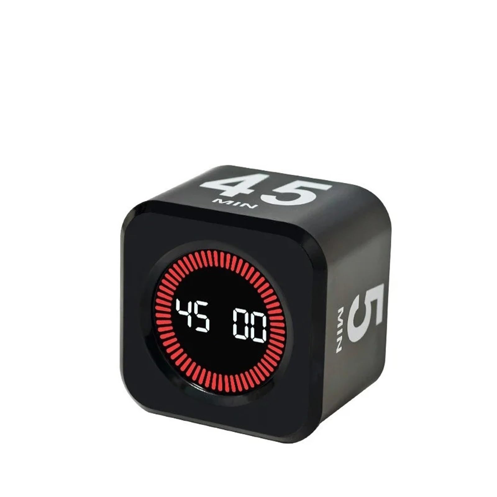 FDEFIRTFG Timer, Kitchen Timer Digital Countdown Visual Task(45min black)