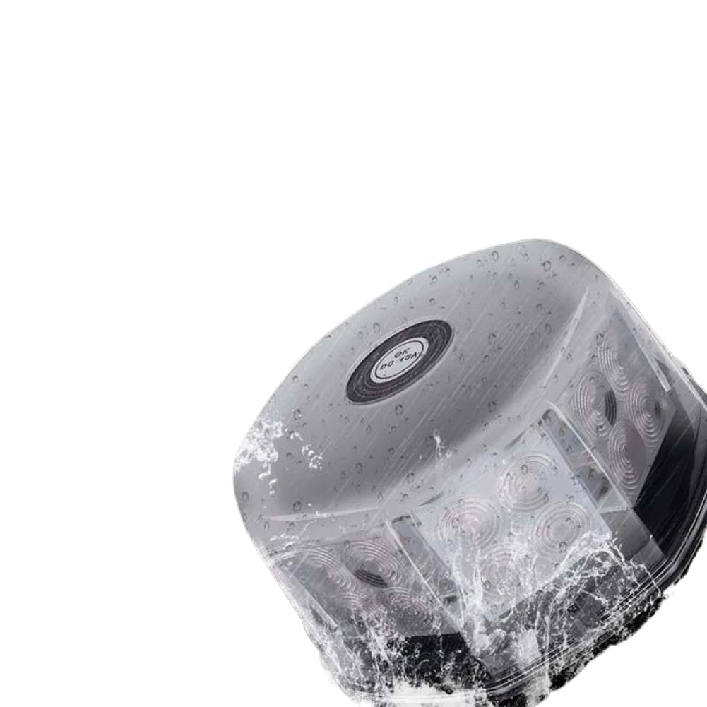 Luz estroboscópica para coche, baliza giratoria LED roja y azul, 12V, 24V, Compatible con vehículos, camiones, montacargas
