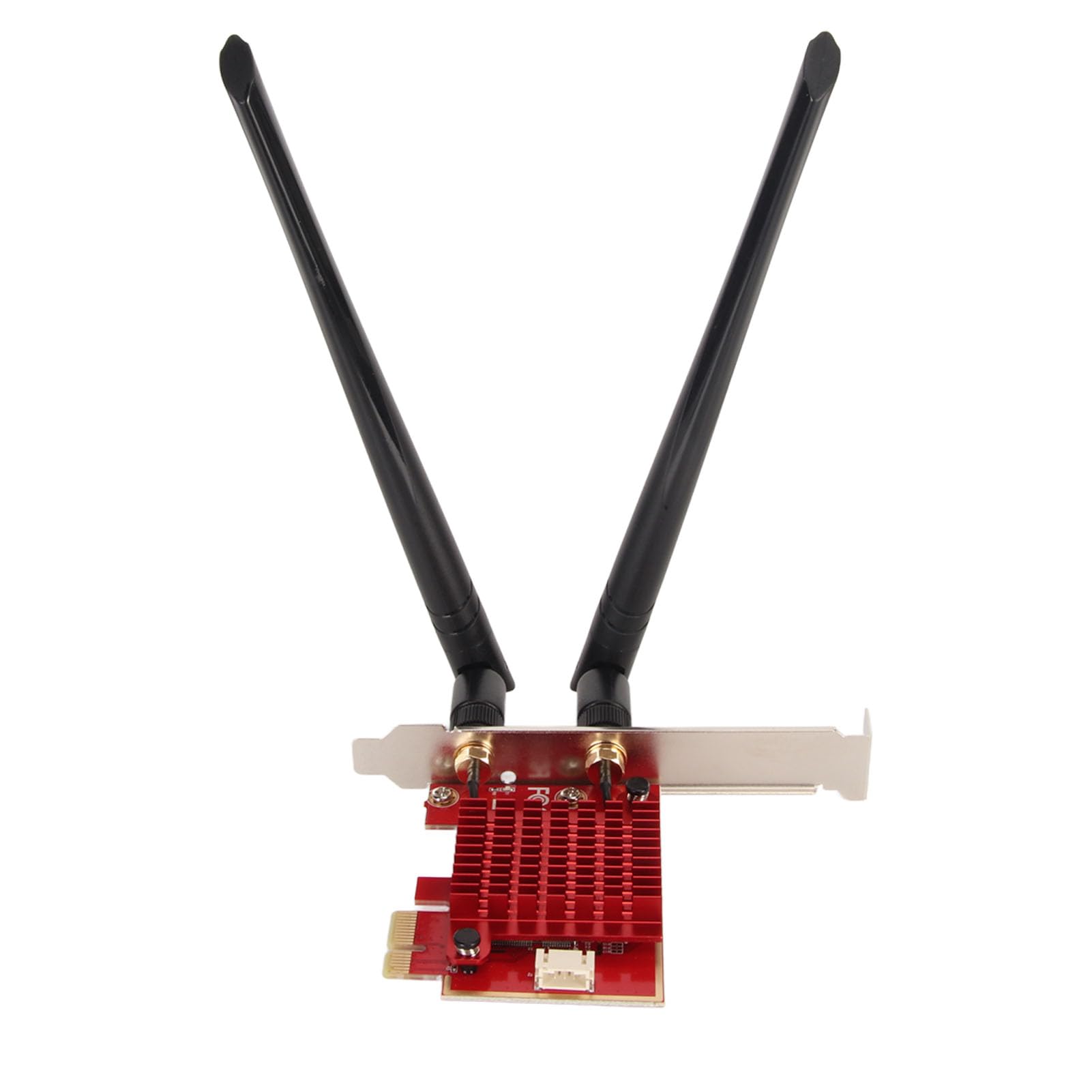 Scheda Pcie Wifi 6E, Schede di Rete Wifi Si Estendono Fino a 6Ghz (6Ghz/5Ghz/2, 4Ghz), Bluetooth 5.2, Compatibile con X4/X8/X16, Supporto per Windows 10/11X64bit e per Linux