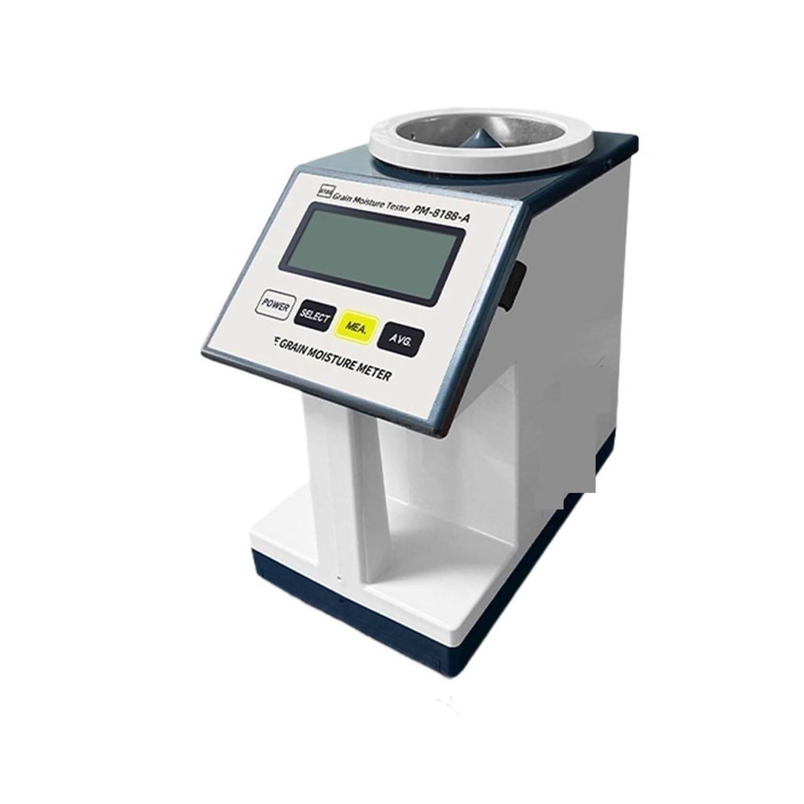 Amrttwy One Color Moisture Meter, Grain Moisture Meter Compatible With 14 Types Wheat Peanut Rice Coffee Bean Hygrometer Lcd Display