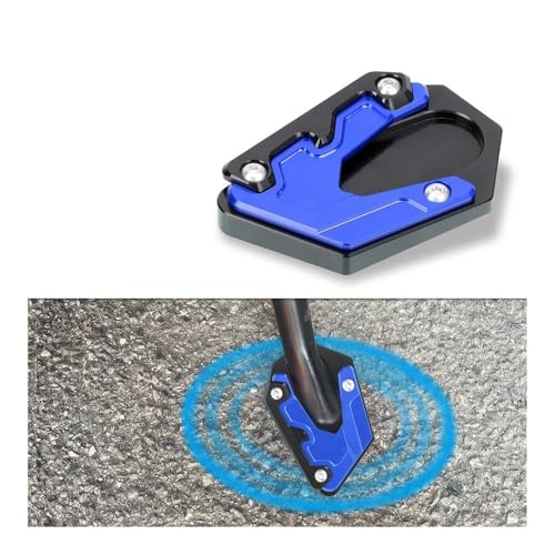 Plaque support béquille GSX-S1000 en aluminium CNC premium