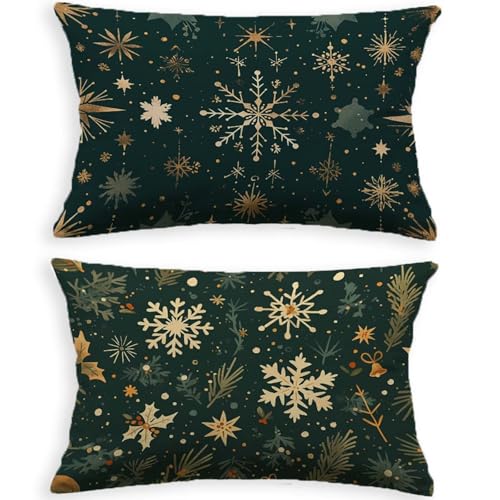Housse de coussin vert 50x70cm en velours chic de canapé