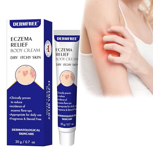 Crema para aliviar la irritación, Alivio hidratante de los pruritos para la piel irritada, la dermatitis, la piel seca y flocante, 20g