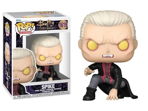 Funko Buffy The Vampire Slayer + Pop Protector: Pop! TV Vinyl Figure (Gift Set Bundled with ToyBop Brand Box Protector Case) (Spike Crouching Vampire 1619/80155)