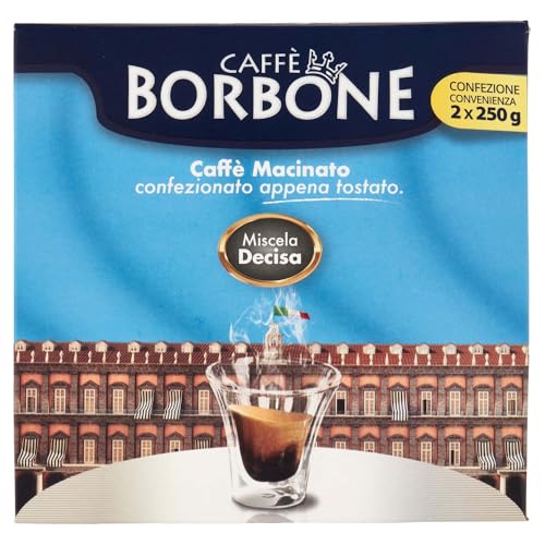 Caffè Borbone macinato confezione convenienza bipack 2x250g Miscela Decisa