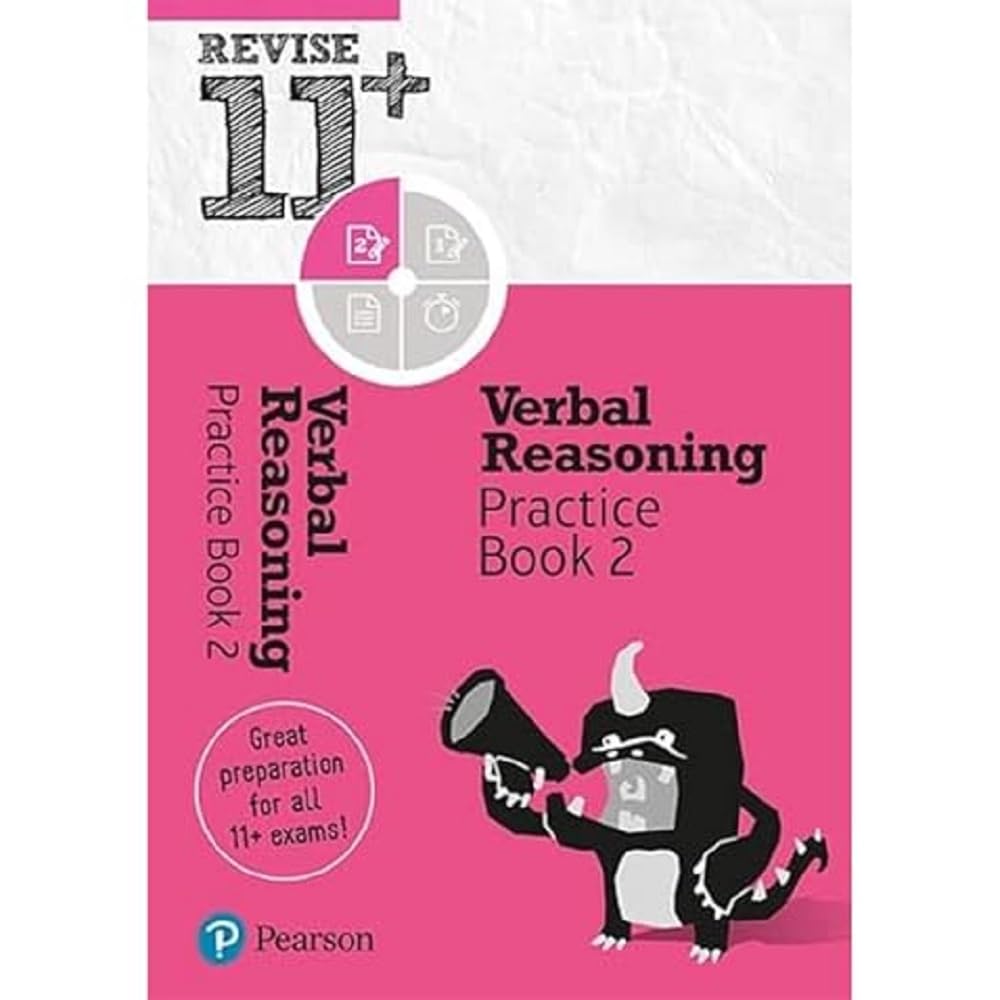Pearson REVISE 11+ Verbal Reasoning Practice Book 2 - for 2026, 2027 exams: Ages 8 - 10+ Years