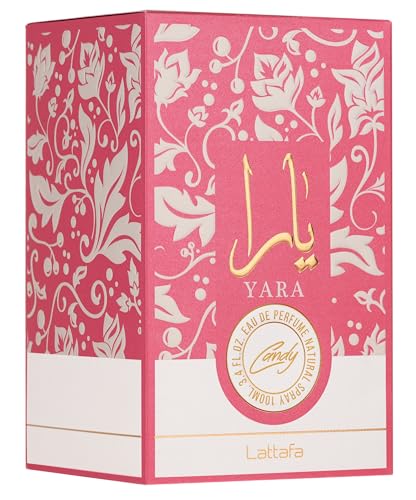 Lattafa Yara Candy for Women Eau de Parfum Spray, 3.4 Ounce / 100 ml - Image 4