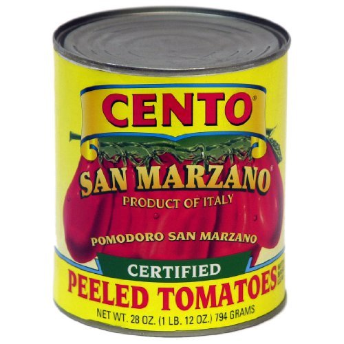 Cento San Marzano Certified Peeled Tomatoes 28 oz (Pack of
