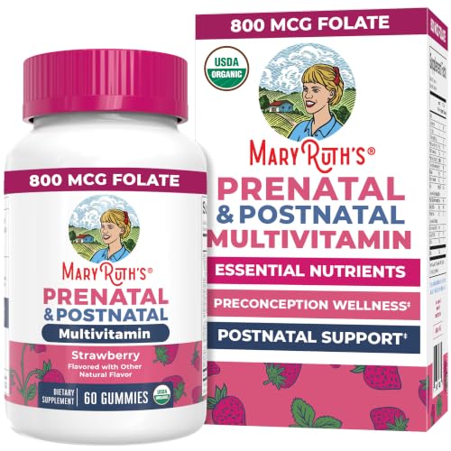 MARYRUTH'S Organic Prenatal Gummies